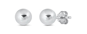 925 Sterling Silver 7mm Ball Stud Earring