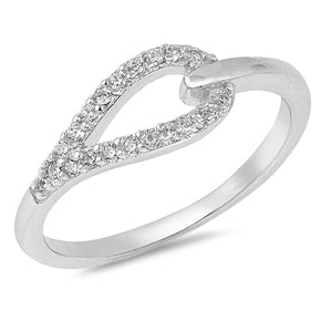 925 Sterrling Silver CZ Ring