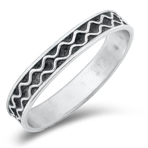 925 Sterling Silver Bali Ring