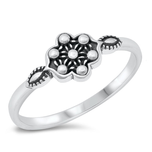 925 Sterling Silver Bali Style Ring