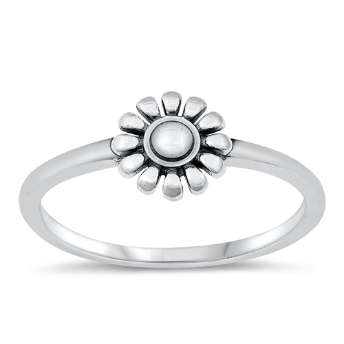 925 Sterling Silver Daisy Ring